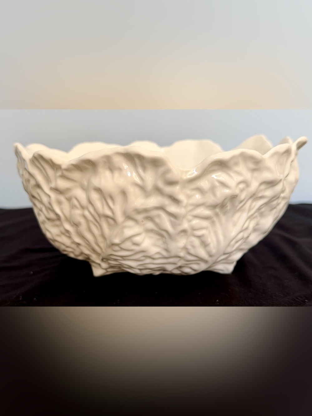 Coalport Country Ware Round Vegetable Bowl Cabbage White Bone China